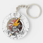 KEY-CHAIN INFRASIC BLANC SLEUTELHANGER (Achterkant)