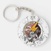 KEY-CHAIN INFRASIC BLANC SLEUTELHANGER (Voorkant)