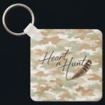 key chain sleutelhanger<br><div class="desc">heart N Hunt logo keychain</div>
