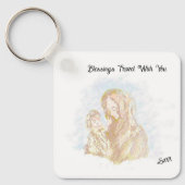 Key Chain  : Travel  Blessings . Sleutelhanger (Voorkant)