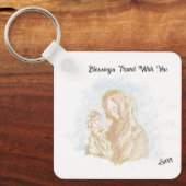 Key Chain  : Travel  Blessings . Sleutelhanger (Voorkant)