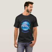 Key Colony Beach Florida Vacation Souvenir Dolphin T-shirt (Voorkant volledig)