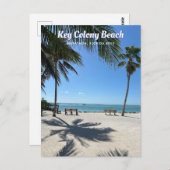 Key Colony Beach Marathon Florida Keys Briefkaart (Voorkant / Achterkant)
