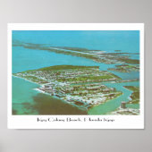 Key Colony Beach vintage 1970 Poster (Voorkant)