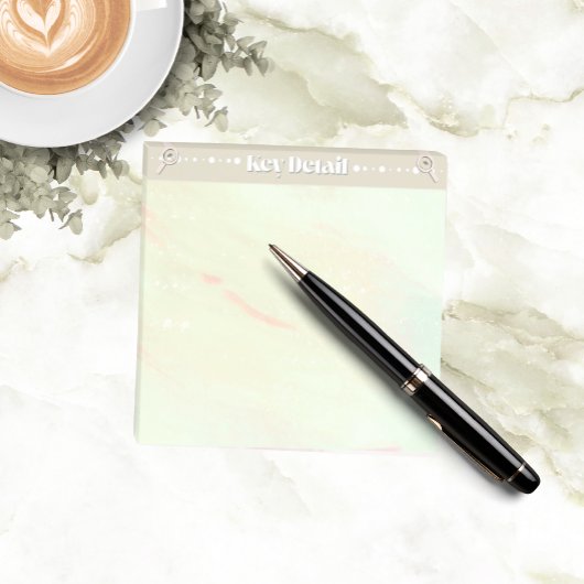 Key Detail Acrylic Reading Annotation Post-it® Notes