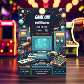 Key Fun Boy Cool Kinder Gaming Level Up 6th Verjaa Kaart