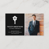 Key Home Logo | Visitekaartje zakelijke Man (Voorkant)