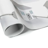 Key Home, Real Estate Agent, Verkopen Cadeaupapier (Rol Hoek)