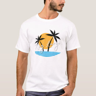 Key Largo Beach Palm Tree Vacking Matching G T-shirt