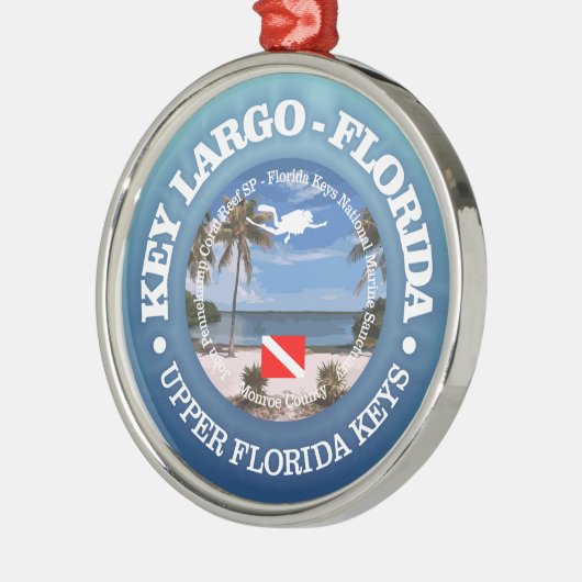 Key Largo (C) Metalen Ornament (Links)