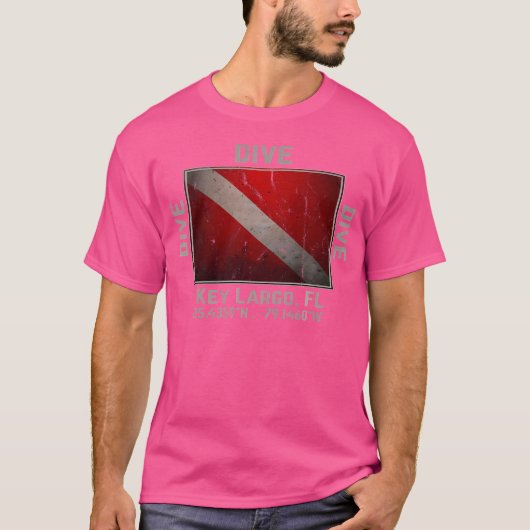 Key Largo Diving T-shirt (Voorkant)