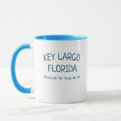 Key Largo Florida Coffee Mok (Links)