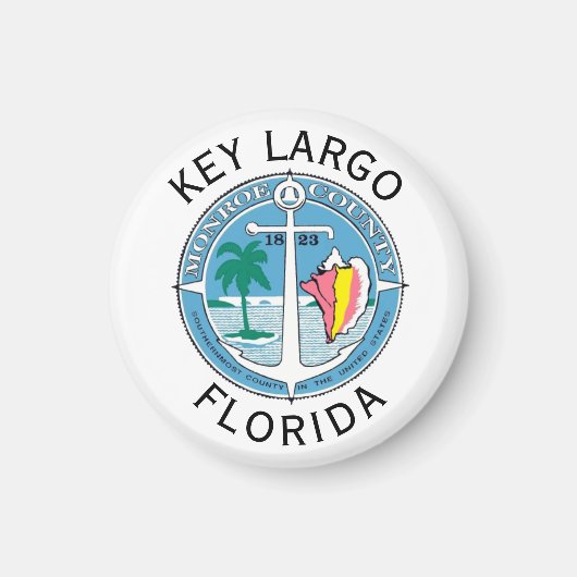 Key Largo - Florida Keys Magneet (Voorkant)