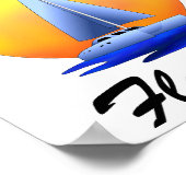 Key Largo Florida Keys Sailing Poster (Hoek)