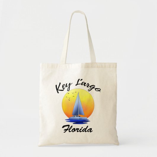 Key Largo Florida Keys Sailing Tote Bag (Voorkant)