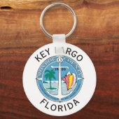 Key Largo - Florida Keys Sleutelhanger (Voorkant)