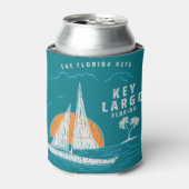 Key Largo Florida Sailing Blikjeskoeler (Blikje Voorkant)