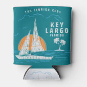 Key Largo Florida Sailing Blikjeskoeler (Voorkant)