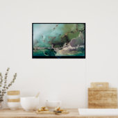Key Largo, Florida Satellite Poster (Keuken)