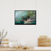Key Largo, Florida Satellite Poster (Keuken)