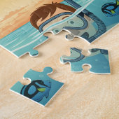 Key Largo Florida – Tropische Vakantie Legpuzzel (Zijkant)