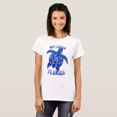 Key Largo Florida Vacation Tribal Turtle T-shirt (Voorkant volledig)