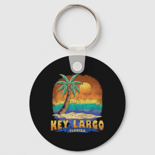 Key Largo Florida Vintage noodlijdend souvenir Sleutelhanger