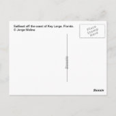 Key Largo, Florida, VS Briefkaart (Achterkant)