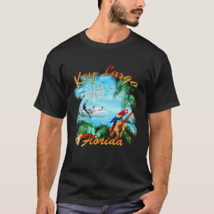 Key Largo Island Muziek T-shirt