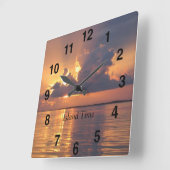 Key Largo Keys wandklok (Hoek)