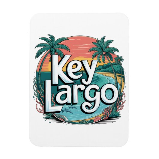 Key Largo Magneet (Verticaal)