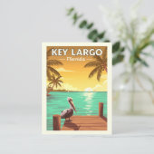  Key Largo Nederland Briefkaart (Staand voorkant)