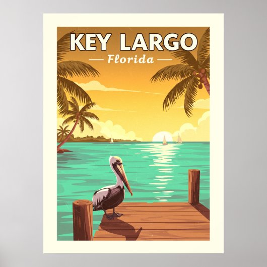 Key Largo Nederland Poster (Voorkant)
