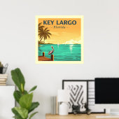 Key Largo Nederland Poster (Thuiskantoor)
