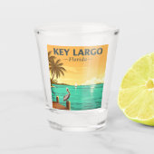 Key Largo Nederland Shot Glas (Voorkant)