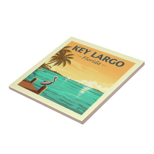  Key Largo Nederland Tegeltje (Zijkant)