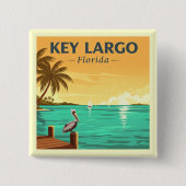  Key Largo Nederland Vierkante Button 5,1 Cm (Voorkant)