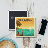  Key Largo Nederland Vierkante Button 5,1 Cm