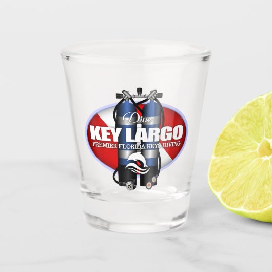 Key Largo (ST) Shot Glas (Voorkant)
