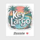 Key Largo Sticker (Vel)