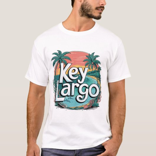 Key Largo T-shirt (Voorkant)