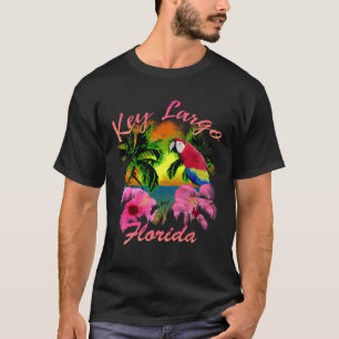 Key Largo Tropische Strand Zonsondergang T-shirt