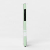 Key Lime Groen moderne preppy klassieke strepen Case-Mate iPhone Case (Achterkant/links)