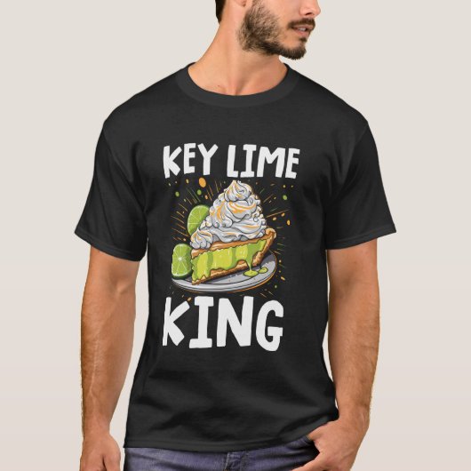 Key Lime King Key Lime Taart T-shirt (Voorkant)
