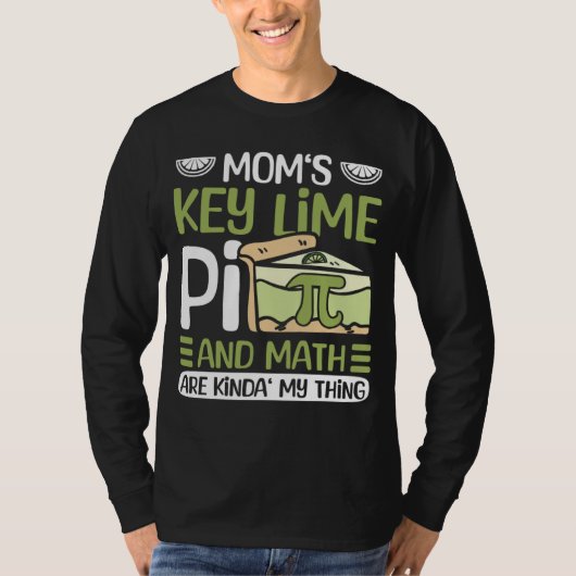 Key Lime Pie And Lemon Pie Dessert T-shirt (Voorkant)