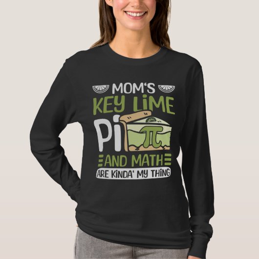 Key Lime Pie And Lemon Pie Dessert T-shirt (Voorkant)