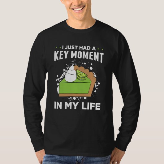 Key Lime Pie For Key Lime Pie Baker Lime Pie Recip T-shirt (Voorkant)