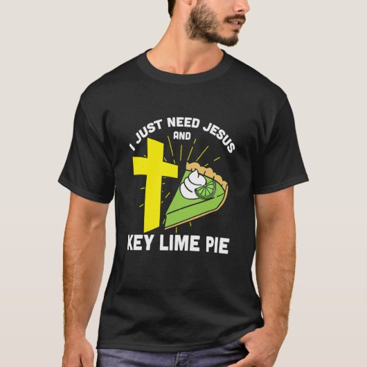 Key Lime Pie For Key Lime Pie Baker Lime Pie Recip T-shirt (Voorkant)