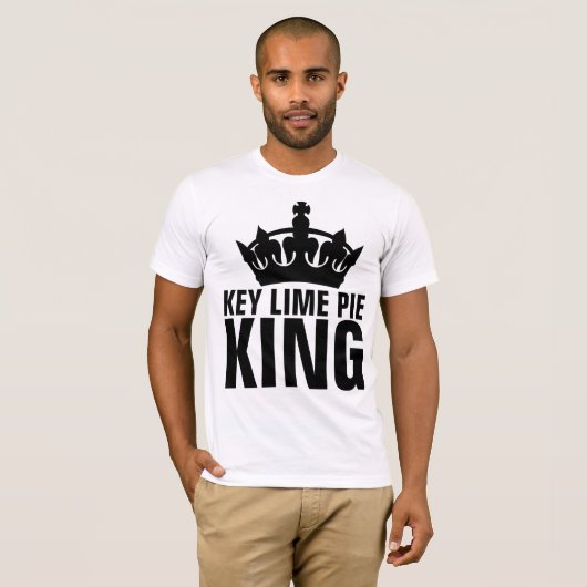 KEY LIME PIE KONING T-Shirts (Voorkant volledig)