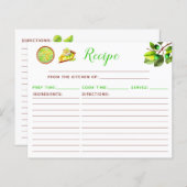 Key Lime Pie Recipe (Voorkant / Achterkant)